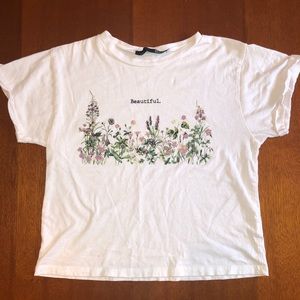 Trendy “Beautiful” T-shirt